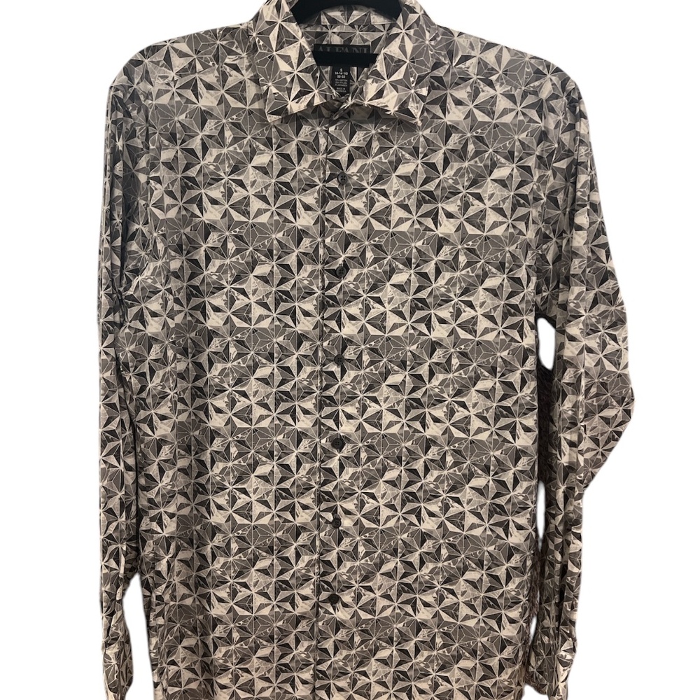Alfani Men's Long Sleeve Button Down